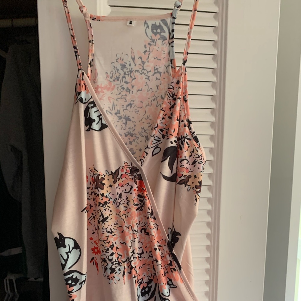 Flowered Tank top
